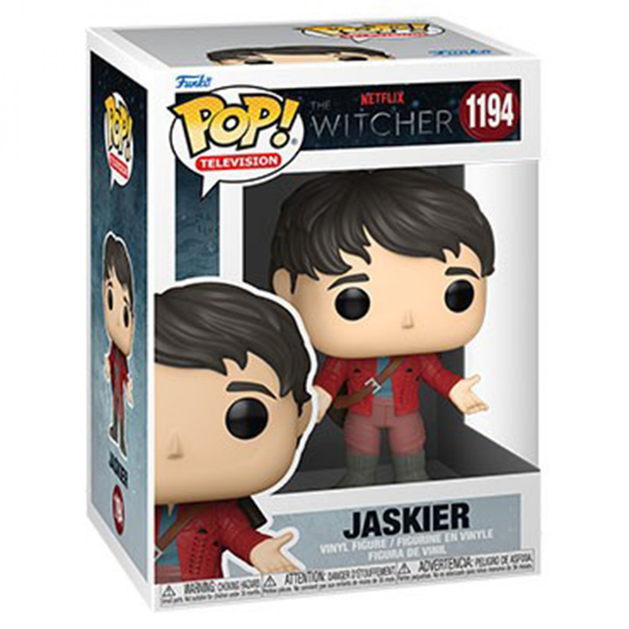 The Witcher Series Jaskier in Red Outfit Funko Pop! Vinyl Figure